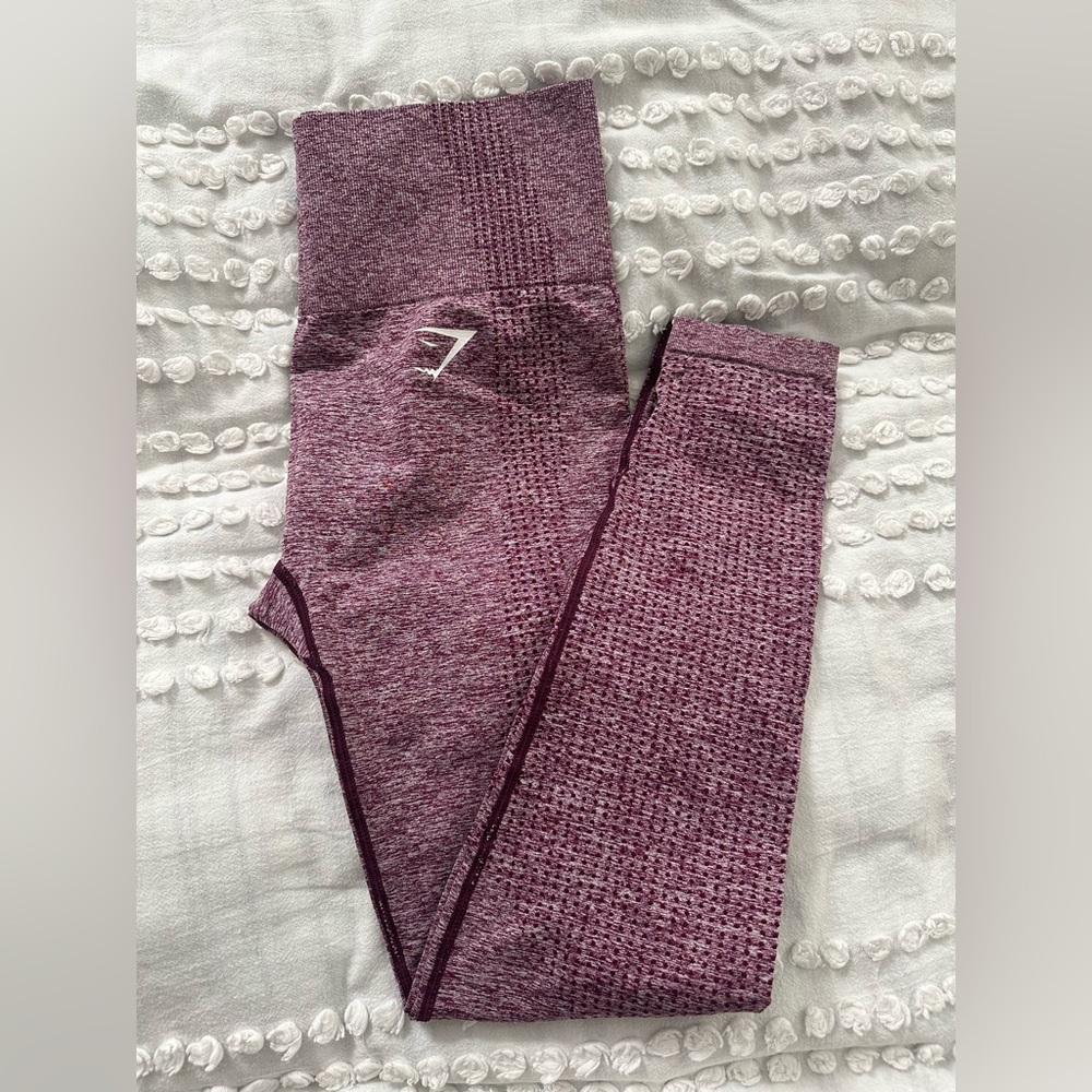 Gymshark Vital Regular Leggings - Magenta Marl